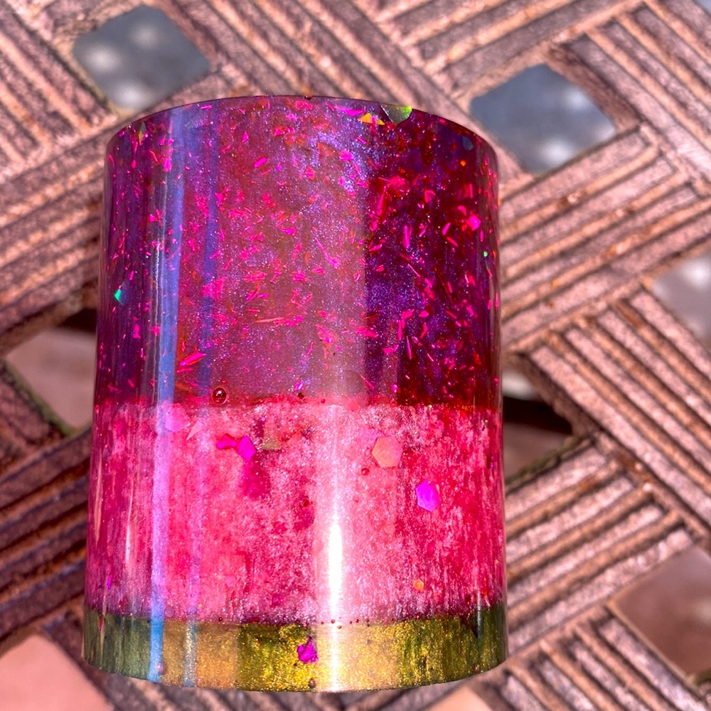 Makeup Brush Holder / Open Container - Handmade - Picture 4 of 6